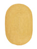 Bondi Oval Rug (Yellow)